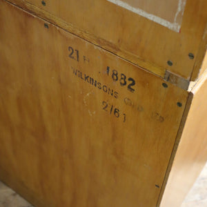 Mid Century Oak Glazed Display Cabinet – 1305c
