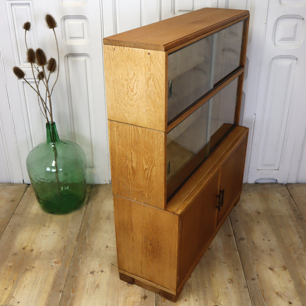 vintage_oak_minty_sectional_glazed_bookcase_display-cabinet