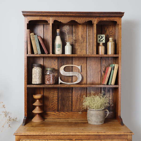 vintage_oak_rustic_kitchen_dresser
