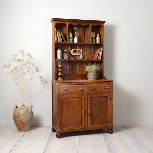 vintage_oak_rustic_kitchen_dresser