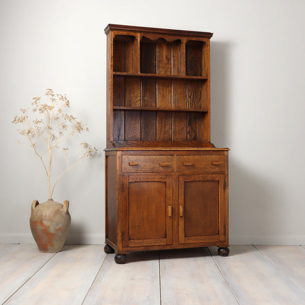 vintage_oak_rustic_kitchen_dresser