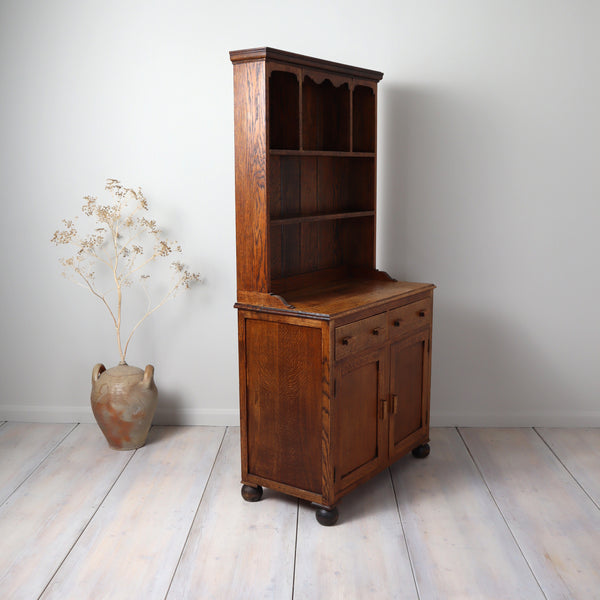 vintage_oak_rustic_kitchen_dresser