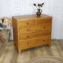 vintage_oak_rustic_midcentury_chest_of_drawers