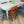 Set of Ten Vintage Rustic Orange Painted Chairs 0103c