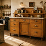 vintage_pine_rustic_antique_dresser_sideboard_kitchen.1