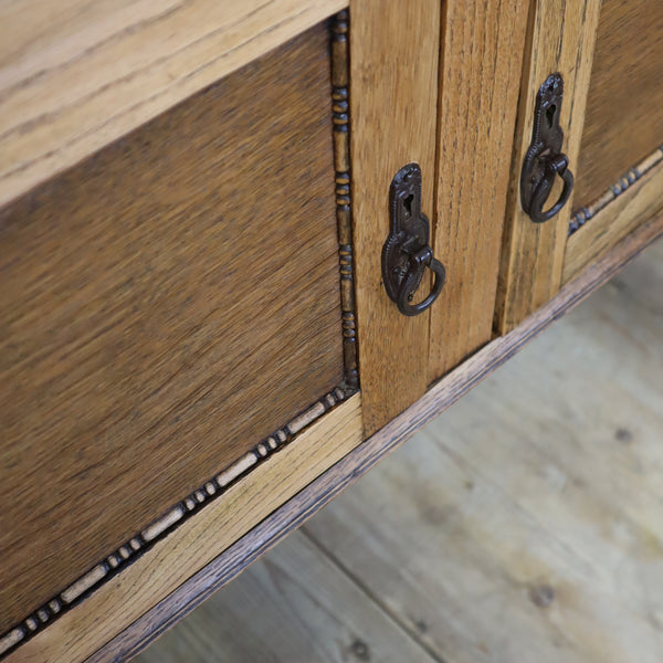 vintage_rustic_oak_bathroom_vanity_sideboard