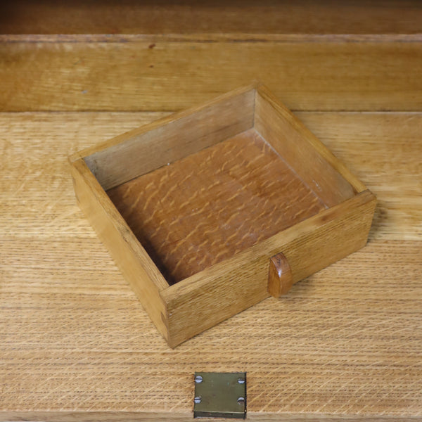 vintage_rustic_oak_bureau_cupboard