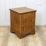 Vintage Oak Chest of Drawers Bedside Table 0308g
