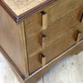 Vintage Oak Chest of Drawers Bedside Table 0308g