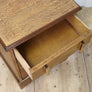 Vintage Oak Chest of Drawers Bedside Table 0308g