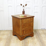 Vintage Oak Chest of Drawers Bedside Table 0308g