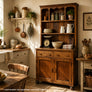 vintage_rustic_oak_dresser_antique_kitchen