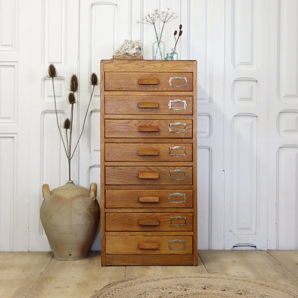 vintage_rustic_oak_haberdashery_shop_drawers