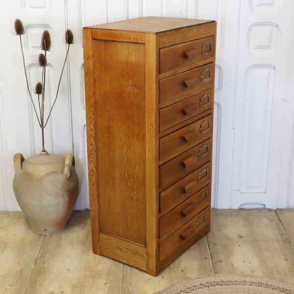 vintage_rustic_oak_haberdashery_shop_drawers