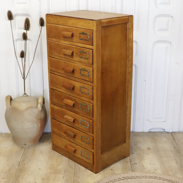vintage_rustic_oak_haberdashery_shop_drawers