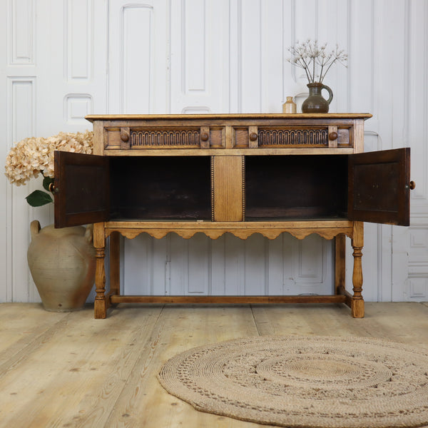 vintage_rustic_oak_sideboard_vanity_unit