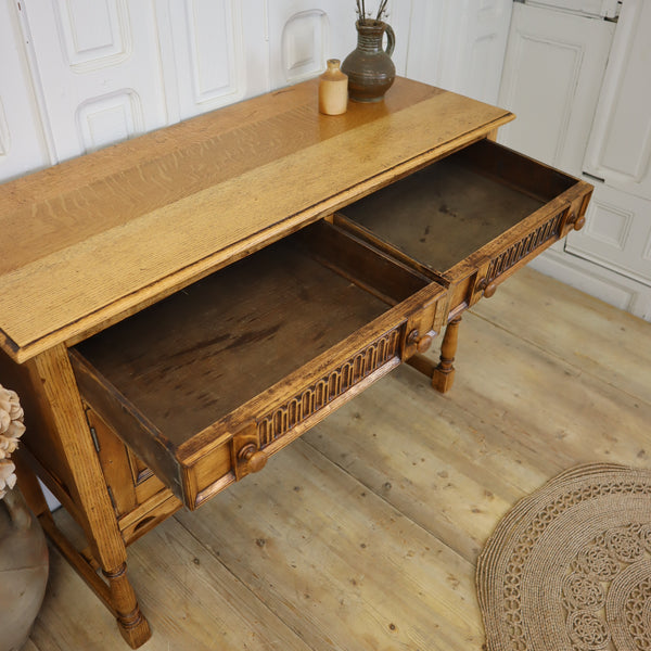 vintage_rustic_oak_sideboard_vanity_unit