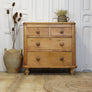 vintage_rustic_pine_chest_of_drawers_country_house
