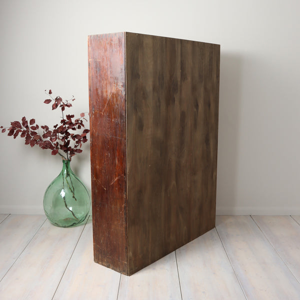 vintage_rustic_pine_cupboard_school_house_keepers_cupboard