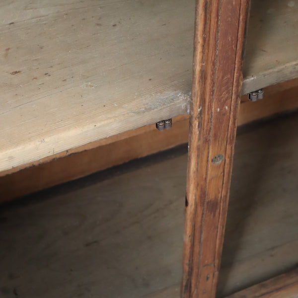 vintage_rustic_pine_cupboard_school_house_keepers_cupboard