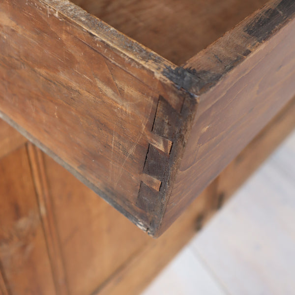vintage_rustic_pine_cupboard_school_house_keepers_cupboard