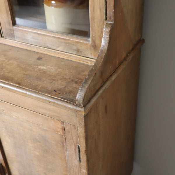 vintage_rustic_pine_housekeepers_cupboard_pantry