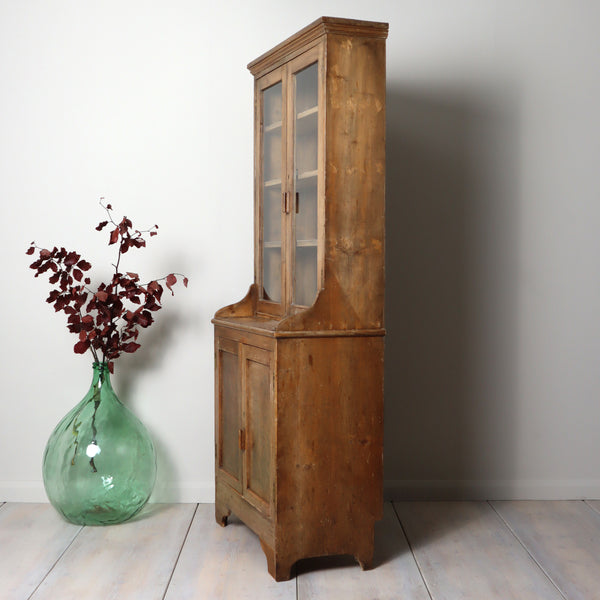 vintage_rustic_pine_housekeepers_cupboard_pantry