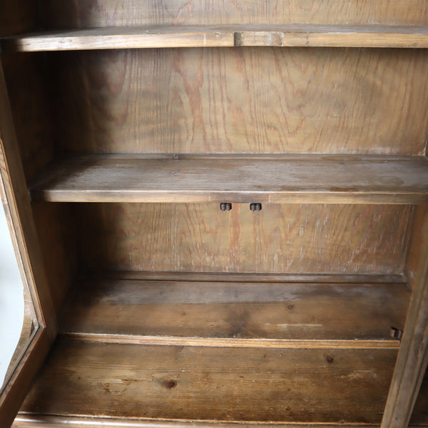 vintage_rustic_pine_housekeepers_cupboard_pantry