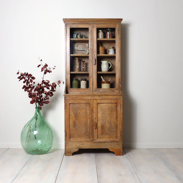 vintage_rustic_pine_housekeepers_cupboard_pantry