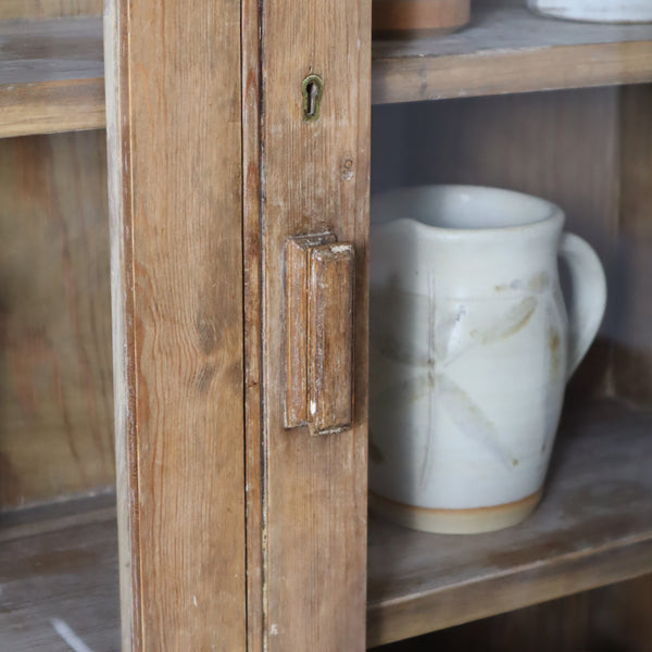 vintage_rustic_pine_housekeepers_cupboard_pantry