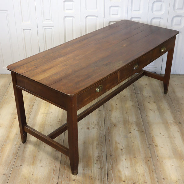vintage_school_laboratory_kitchen_table_rustic_farmhouse