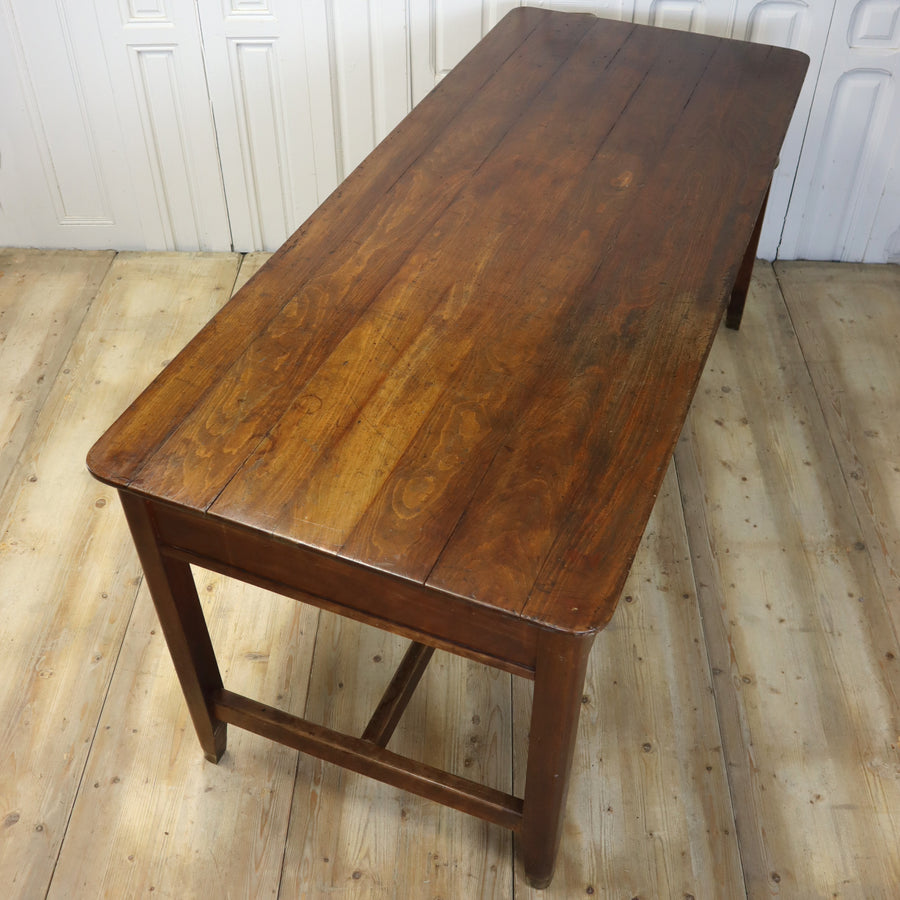 vintage_school_laboratory_kitchen_table_rustic_farmhouse