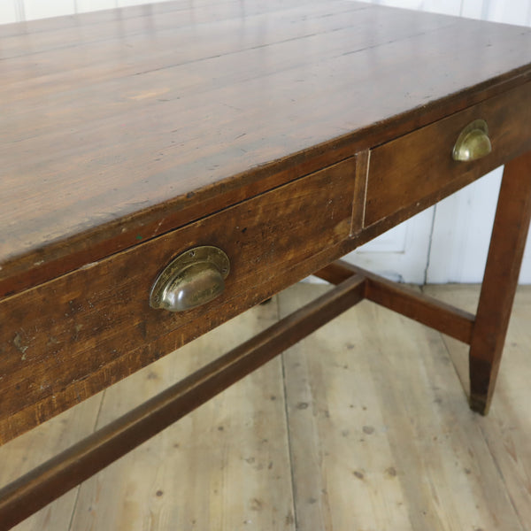 vintage_school_laboratory_kitchen_table_rustic_farmhouse