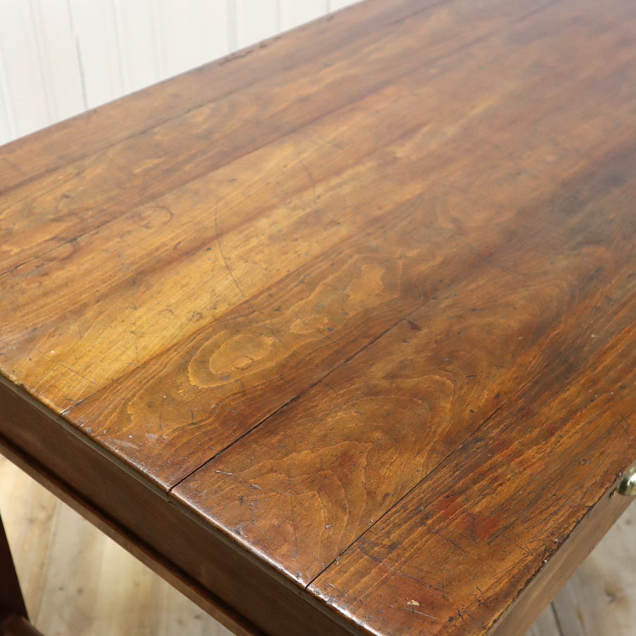 vintage_school_laboratory_kitchen_table_rustic_farmhouse