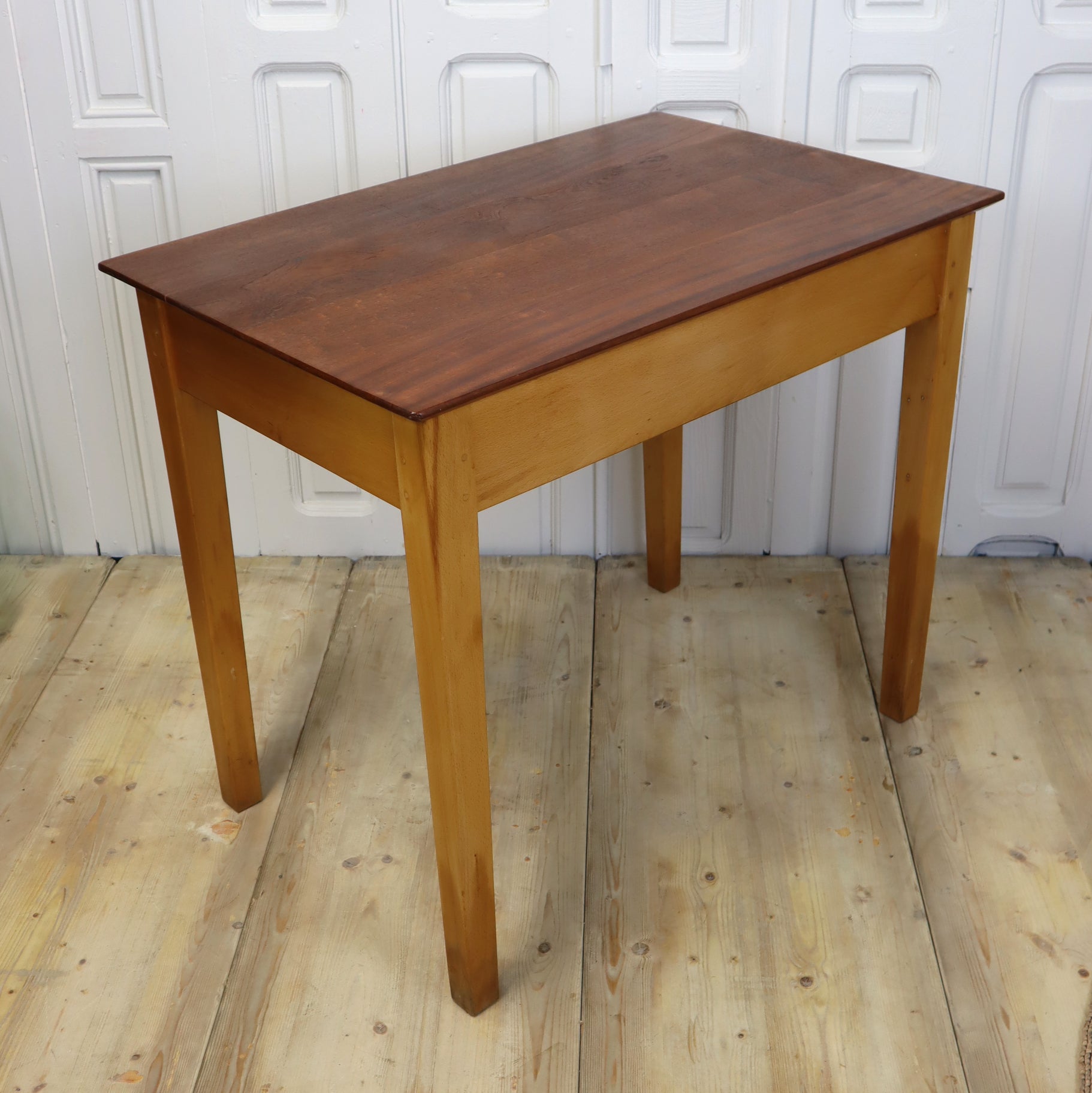 Mid Century Rustic School Desk 2303a – Mustard Vintage