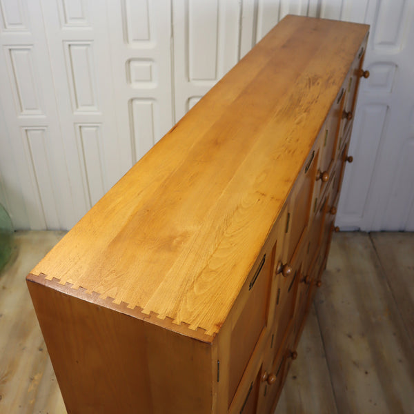 vintage_school_wooden_gym_lockers_mid_century
