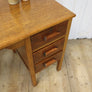 vintage_small_oak_school_desk_rustic_mid_century