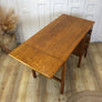 vintage_small_oak_school_desk_rustic_mid_century