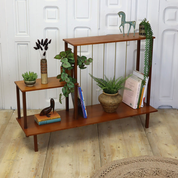 vintage_teak_display_stand_shelves_mid_century_room_divider