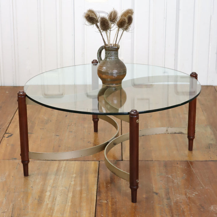 vintage_teak_glazed_round_mid_century_coffee_table