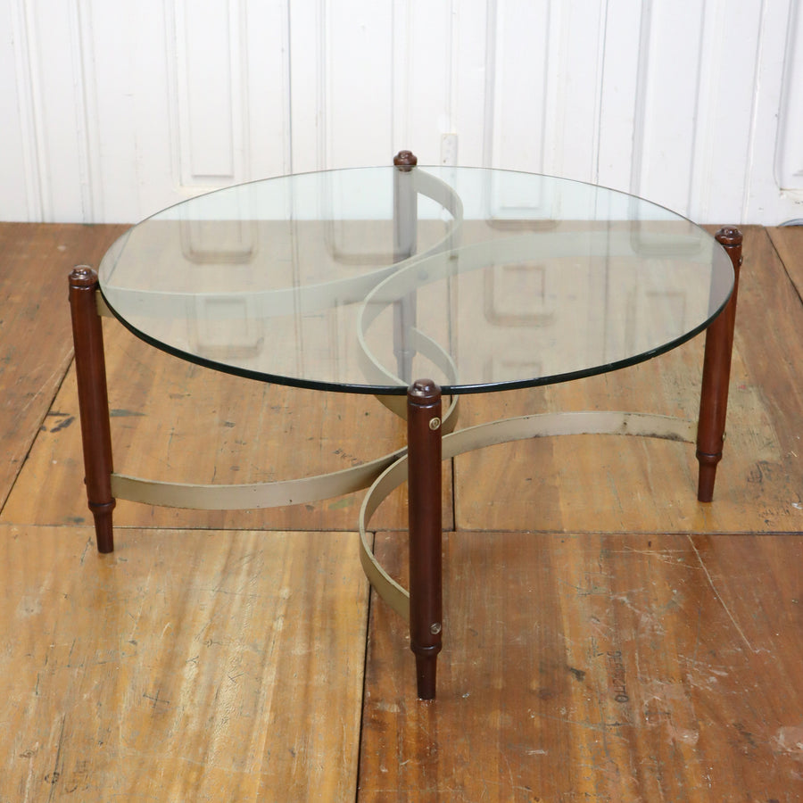 vintage_teak_glazed_round_mid_century_coffee_table