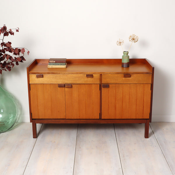 Rare Mid century Small Teak Sideboard 1809h