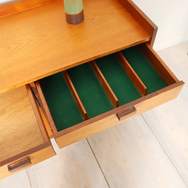 Rare Mid century Small Teak Sideboard 1809h