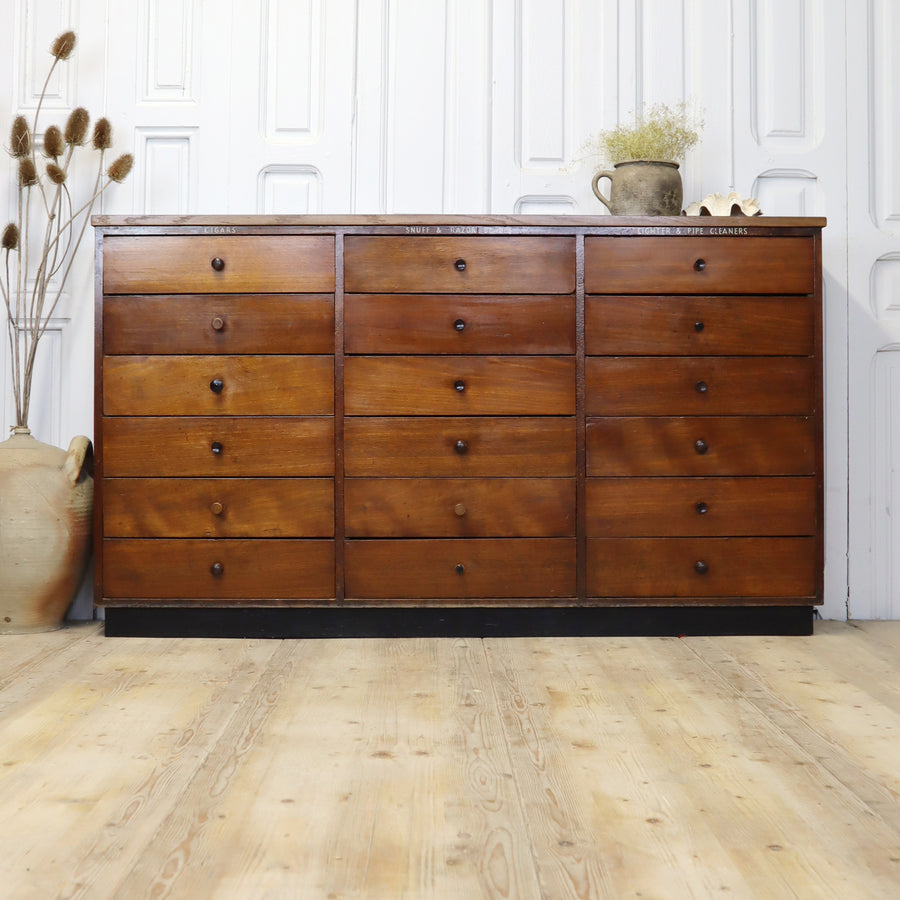 Vintage Tobacconist Apothecary Drawers 1411c