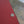 Vintage 1950s red formica vintage table or desk