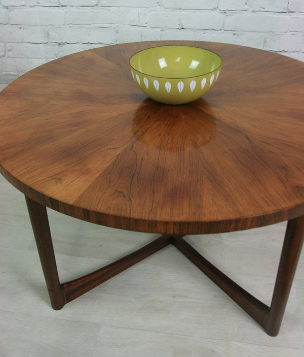Vintage Mid Century Rosewood Coffee Table