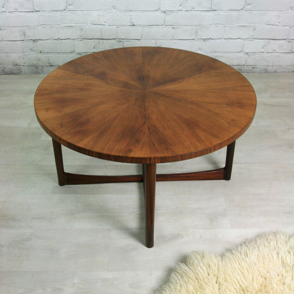 Vintage Mid Century Rosewood Coffee Table