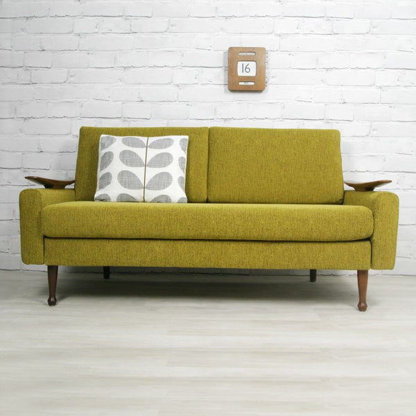 Vintage 1960s Greaves & Thomas Two Seater Sofa
