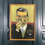 Mid Century Framed Portrait 'Eric'