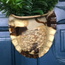Vintage Boho Ceramic & Macrame Hanging Planter